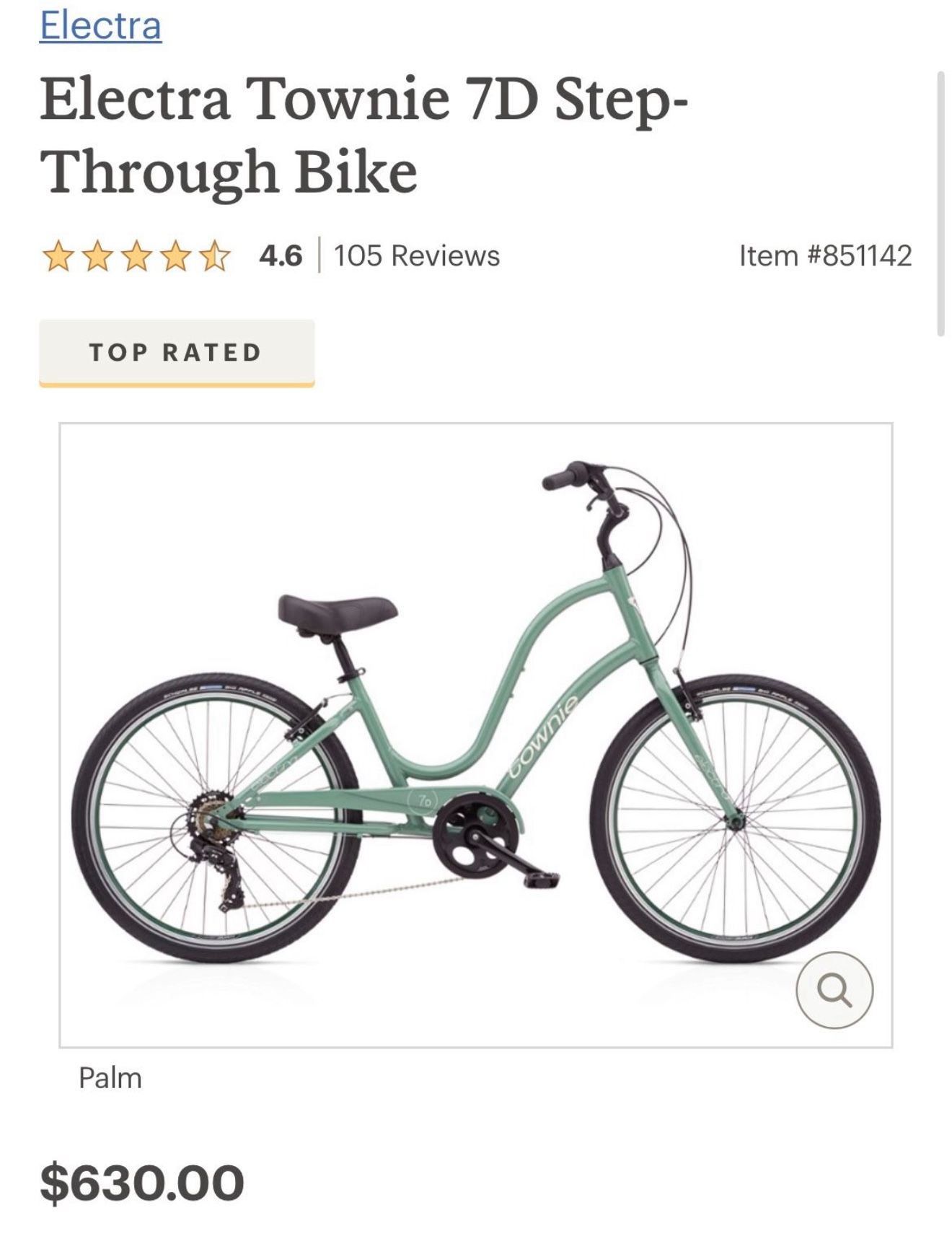 Townie Electra 7D Cruiser 
