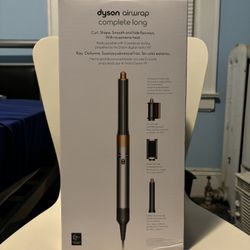 Dyson Airwrap Complete Long - Brand New Nickel/Copper Color