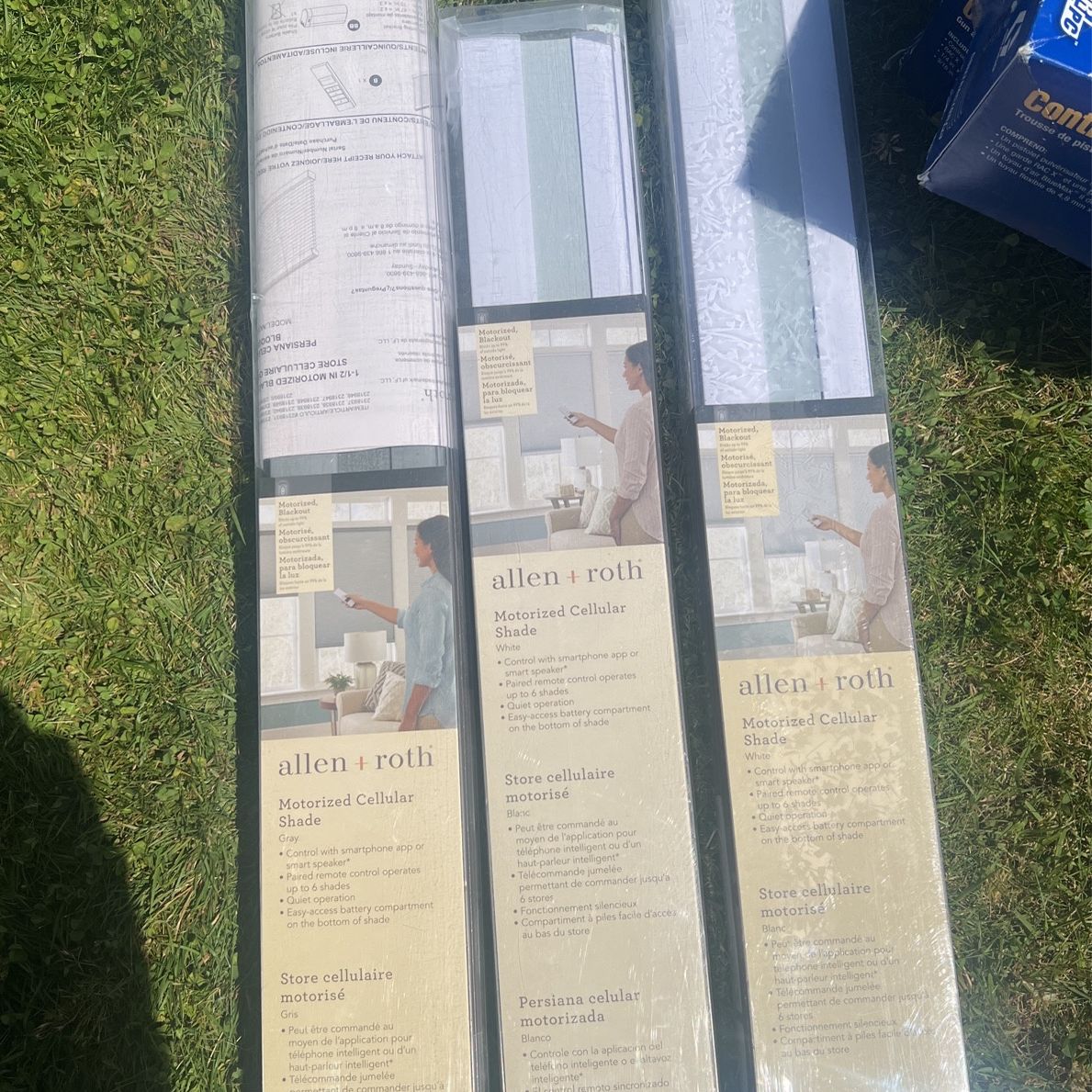 Allen Roth Motorized Shades allen & roth motorized cellular shade for Sale in Federal Way, WA - OfferUp