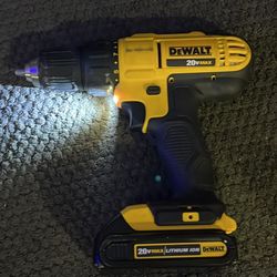 Dewalt Drill An Battery 