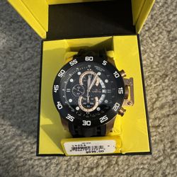 INVICTA 19254 force 51mm Men’s Multi Function Black silicon Watch