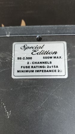 Special Edition Amplifier 500W
