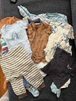 Baby boy clothes 12 pieces