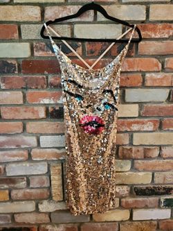 2000s sequin Betsey Johnson Marlyn Monroe dress for Sale in Monrovia, CA -  OfferUp