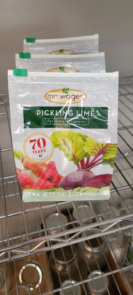 Mrs Wages Pickling Lime Great For Pickling Veggies Or Water Glassing Eggs (2)