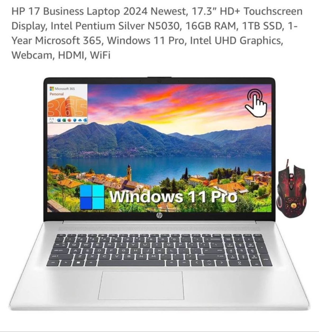 Brand New Dell Touchscreen Laptop