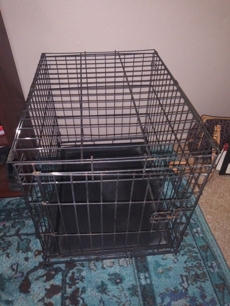 Dog Cat Pet Cage Kennel 24inD20inH18inW