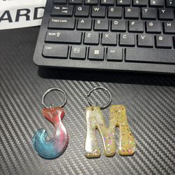 Letter Key Chain 