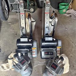 Drum floor sander edger set
