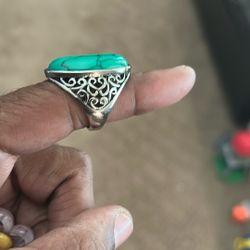 Silver Ring Turquoise 