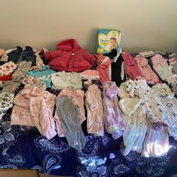 Infant Baby Girl Clothes NB-6mos