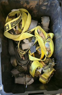 Heavy Duty Cargo Straps – Multiple Sizes –
