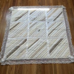 Handmade Lace Quilt 