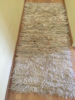 Original Konya Tulu Rug, Goat Wool, Hand Made In Konya Turkey