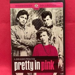 Pretty in Pink DVD 1986 John Hughes movie Molly Ringwald Andrew McCarthy 