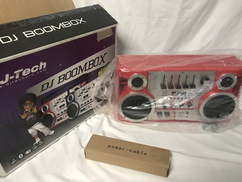 DJ-TECH DJ BOOMBOX MIXER