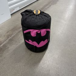 Childrens Sleeping Bag.  Bat Girl. Never Used New With Tags