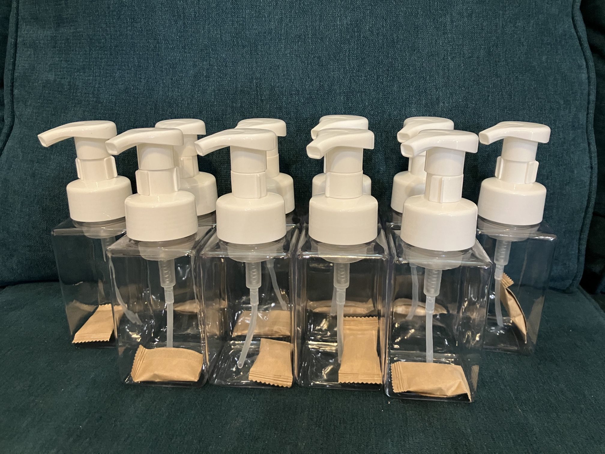 Lot Of 10 Foaming Soap Dispensers With Soap Tablets