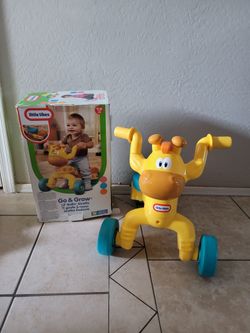 Go N' Grow Lil Rolling Giraffe Ride