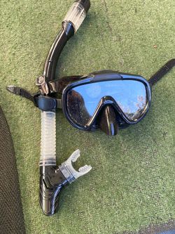 Snorkel Mask and Snorkel Set adult