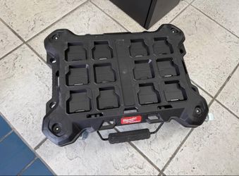 Milwaukee — PACKOUT Dolly 24 in. x 18 in. Black Multi-Purpose Utility Tool Cart