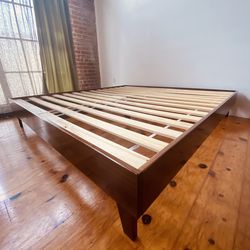 Solid, Sturdy King size platform bed frame ; DELIVER