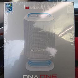 Monster DNA MAX Portable Bluetooth Speaker with Qi Wireless Charging - White (2MNBD1116W9L2