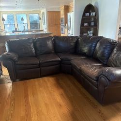 Sectional Couch With Two Recliners