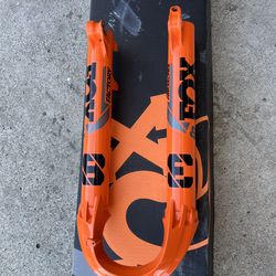 Fox 38 orange lowers 27.5