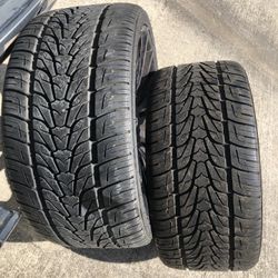 2 Rear CAMERO Rims & Tires