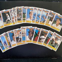 1985 Topps N.L. & A.L. All-Star Baseball Cards 