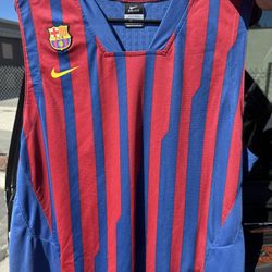 Nike Barcelona red and blue jersey Size XXL