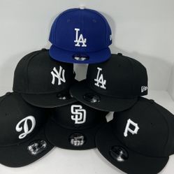 Los Angeles Dodgers New Era Snapback Hats 35$ Each 