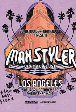 Max Styler Oct 3