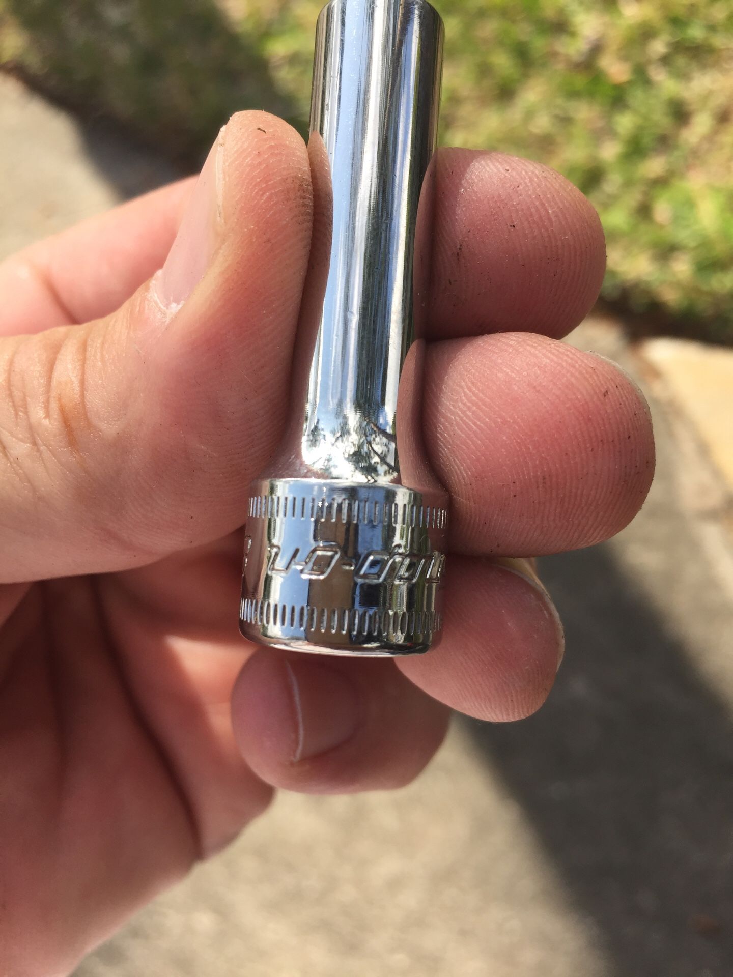 Snap on 8 mm deep 3/8 drive socket