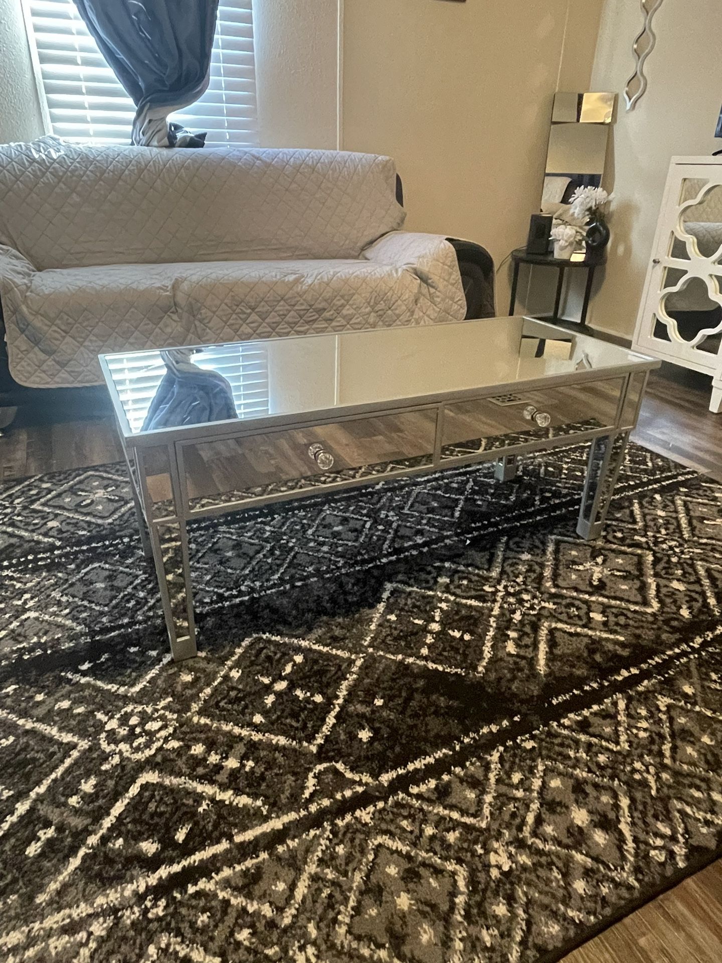 Mirrored Cofee Table