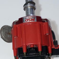 MSD Ignition 8365 Vacuum Advance Distributor ProBillet HEI Magnetic for Chevy V8
