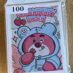 Diamond painting kit - Strawberry Bear
