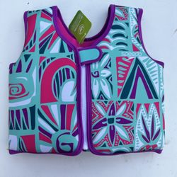 2-4 Years Speedo Kids' Begin to Swim Flotation Classic Life Vest UPF 50