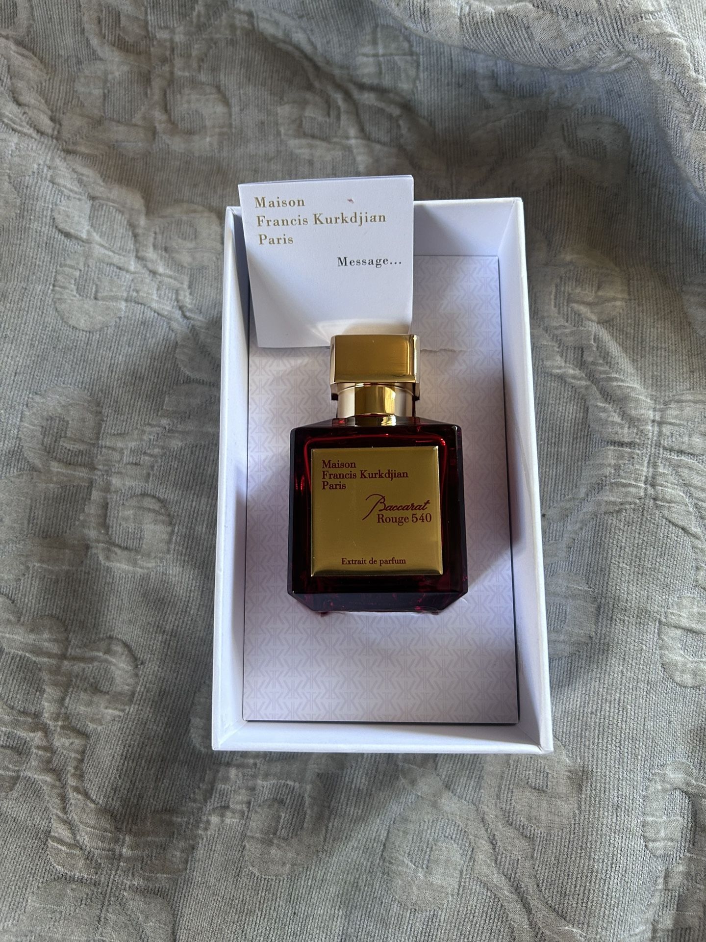 Baccarat Rouge 540by Maison Francis Kurkdjian Extrait De Perfume 2.4oz