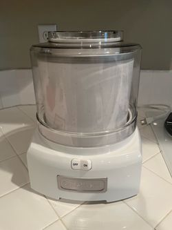 Cuisinart, ice cream, frozen yogurt maker