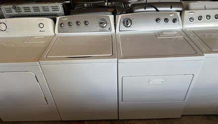 Whirlpool Washer & Dryer Electric White Jumbo Capacity
