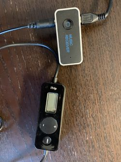 Two car music receivers