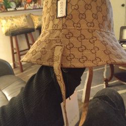 Brand New Brown Gucci Hat