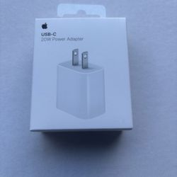 Apple 20W USB-C charger for iPhone