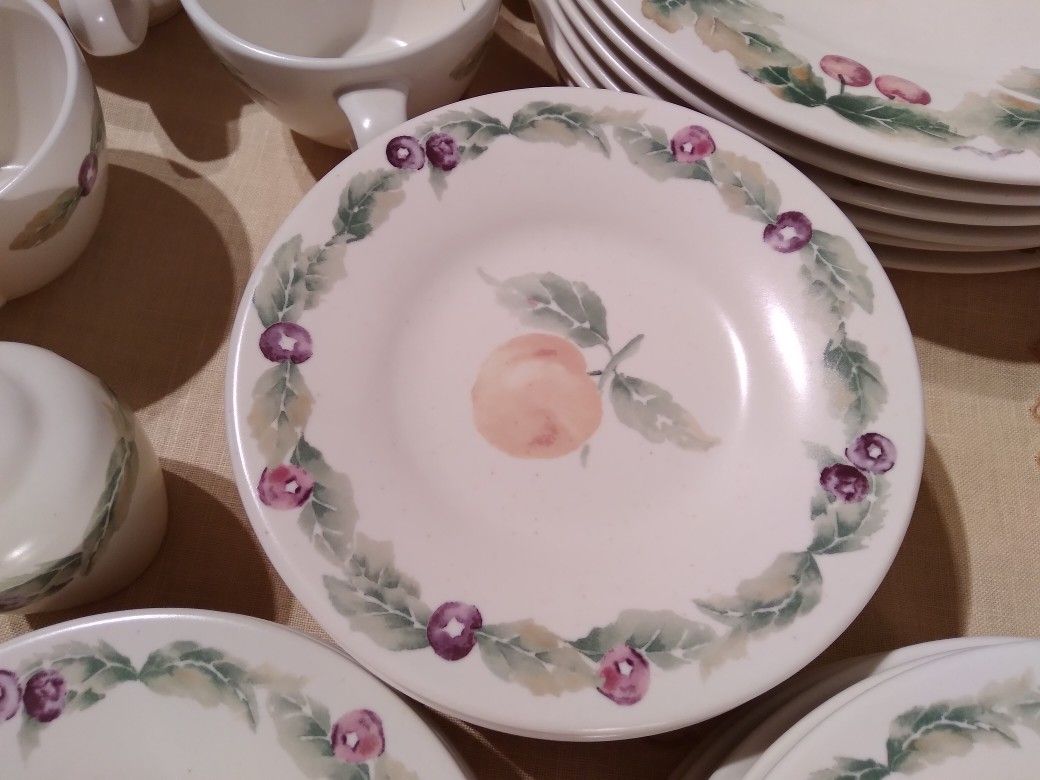 Pfaltzgraff “Jamberry” Dinnerware, Service for