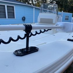 Trolling motor stabilizer bracket