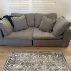 Grey Cloud Couch 