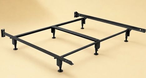 Full/Queen Adjustable Metal Bed Frame