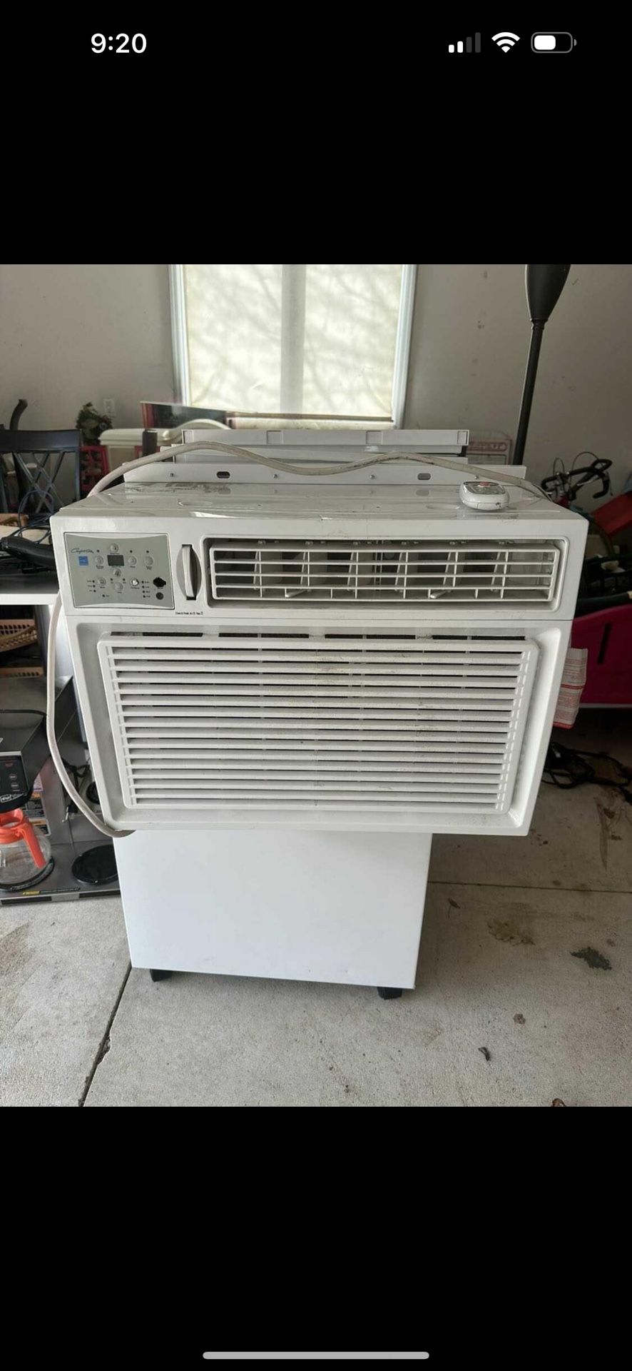 comfort Aire window air conditioner with remote